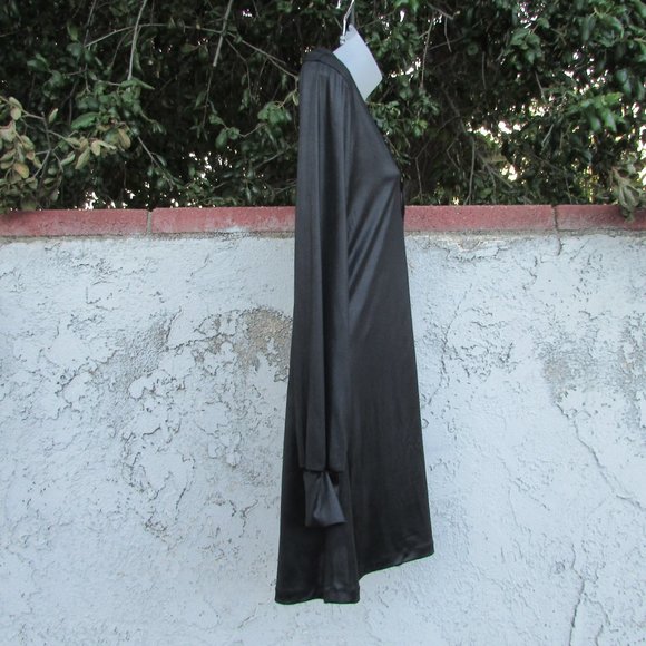 Sad Iron black sheeny mini dress M - Picture 5 of 8